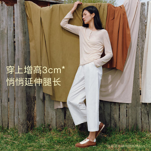 7or9休闲鞋德训鞋真皮单鞋焦糖恰巴塔 商品图4