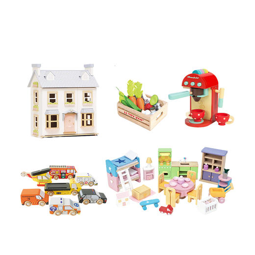 英国Le toy van 玩具合集 过家家仿真木制儿童玩具 2岁+ 商品图0