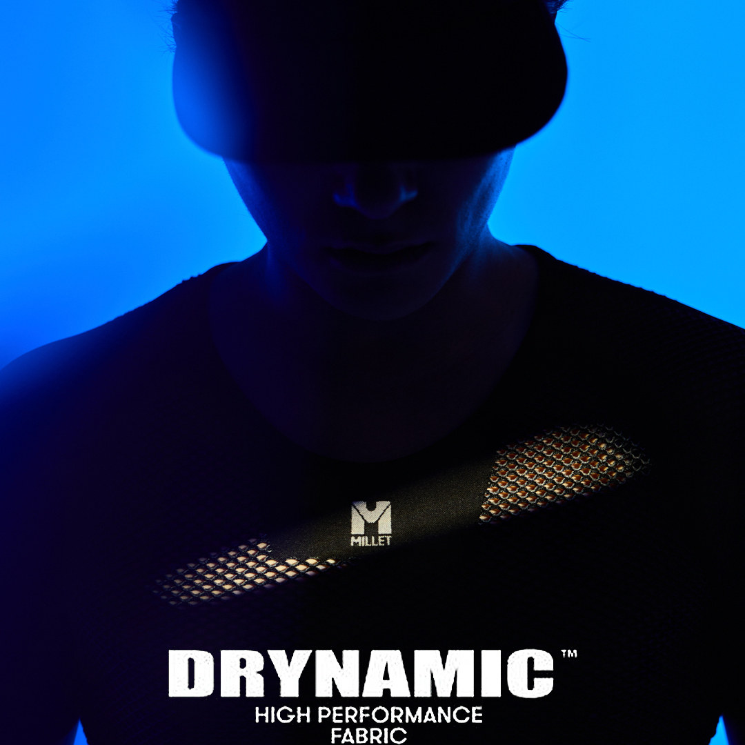MILLET觅乐DRYNAMIC男士网眼排汗透气运动内衣 MIV01248