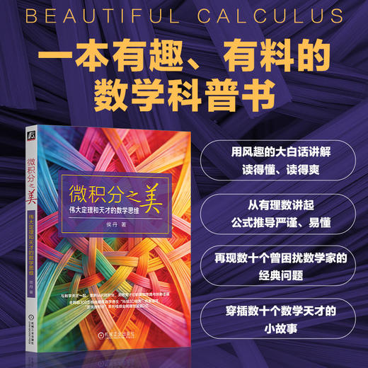 微积分之美 伟大定理和天才的数学思维 侯丹 微积分思维 数学思维 微积分知识 微积分书籍 商品图4