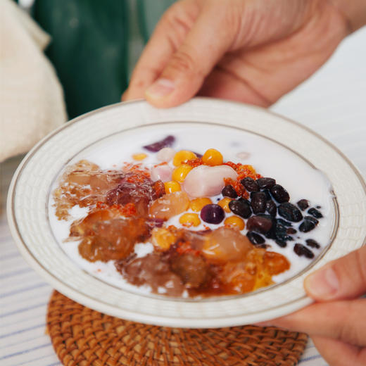 【DIY甜品搭子 台式多彩芋圆】荔浦香芋制作 果蔬清香 香甜软糯 颗粒饱满 色泽鲜亮 Q弹美味 简单易煮 可做水果捞/奶茶/烧仙草 商品图4