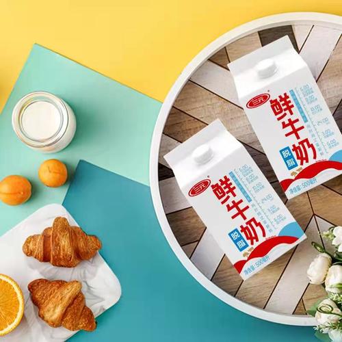 三元500ml脱脂鲜牛奶 商品图5