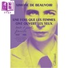 预售 【中商原版】【法文版】波伏娃 一旦女人开始觉悟 Une fois que les femmes ont ouvert les yeux 法文原版 Simone de Beauvoir 商品缩略图0