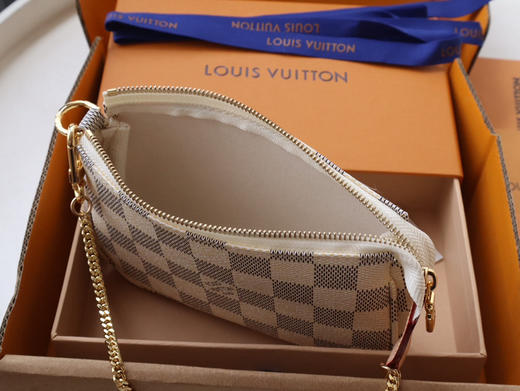 春夏特惠💰560 渠道级 te级LV Mini Pochette Accessoires M58009老花/白格 商品图8