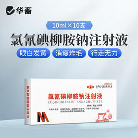 华畜5%氯氰碘柳氨钠注射液10ml*10支 肝片吸虫 牛羊驱虫药