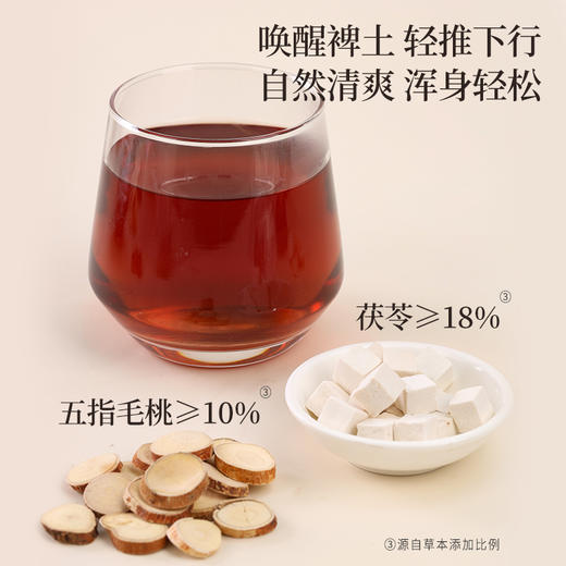 正安 五指毛桃茯苓清和膏 古法膏方技艺 十味同源三重通调 赶走湿气不黏不腻清爽自在 上班族家庭冲泡好物 100g/盒 商品图6