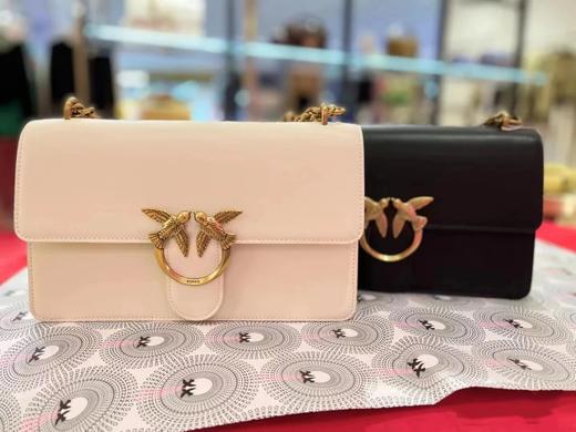 PINKO 女包时尚潮流滑动金属斜挎飞鸟燕子包PIN04541A0F1-大号★ 商品图3