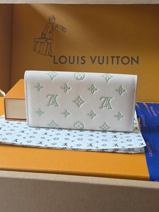 春夏特惠💰500 原单LV 长款钱包M27740绿 商品图1