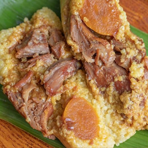 2026新工艺升级版 手工现包新鲜大肉粽 乌米豆沙粽 蛋黄大肉粽  白米粽【 口味多多  燃爆味蕾，满59元包邮】 商品图1