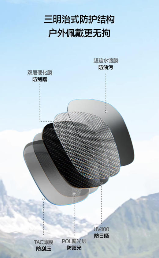 原单正品焦x折叠墨镜太阳镜052903 商品图13