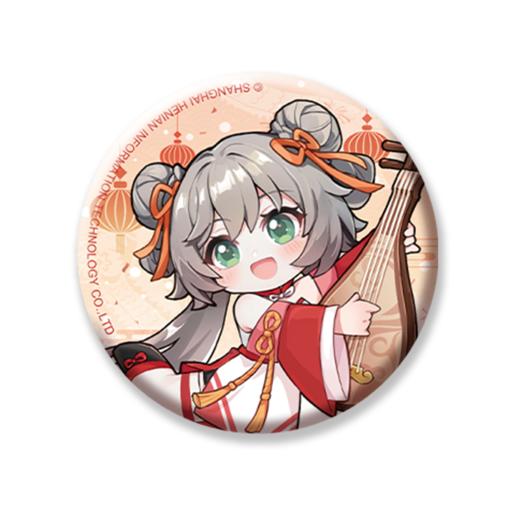 【盒损残次A类】擎苍 Vsinger 洛天依 灯火春澜 Q版手办（徽章特典） 商品图0