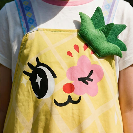 年衣童装女童连衣裙2026新款夏装儿童公主裙可爱卡通女宝裙子N1262125C02NIANYI年衣 商品图7