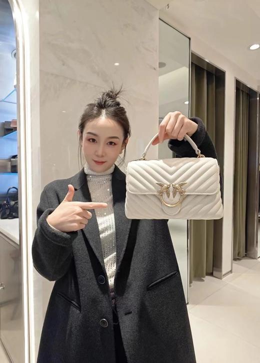 PINKO女士包袋经典斜跨单肩大号飞鸟包燕子包 PIN047A0GK★ 商品图2