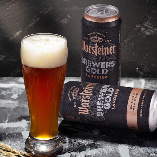 聚便利 x 山姆 沃斯坦（Warsteiner）德国进口 酿酒师金标系列啤酒 500ml/罐 商品图2
