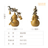 铜师傅《福盈满堂》中式铜葫芦摆件 客厅玄关乔迁开业送礼工艺品 商品缩略图6