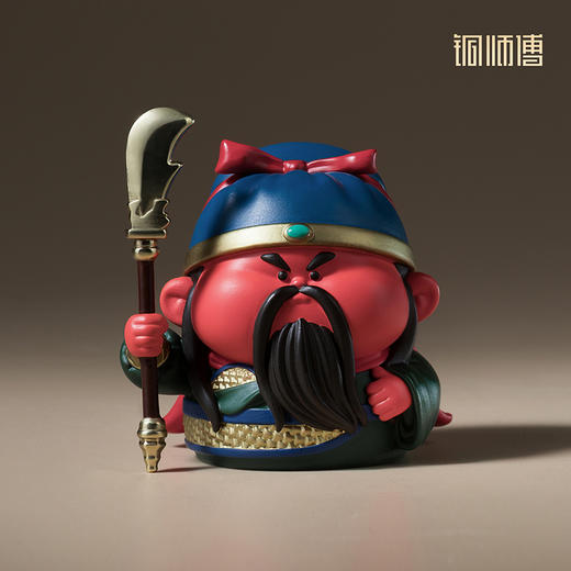 铜师傅《萌仙系列》铜关公钟馗武财神观音如来办公室桌面铜摆件 商品图4