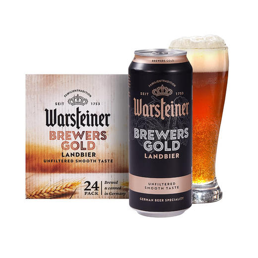 聚便利 x 山姆 沃斯坦（Warsteiner）德国进口 酿酒师金标系列啤酒 500ml/罐 商品图5