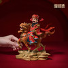 铜师傅《福财满贯》麒麟财神爷新中式办公室桌面招财铜摆件 商品缩略图4