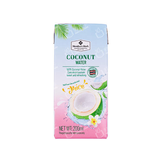 聚便利 x 山姆 Member's Mark 椰子水 200ml*1 商品图0