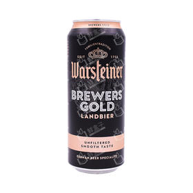 聚便利 x 山姆 沃斯坦（Warsteiner）德国进口 酿酒师金标系列啤酒 500ml/罐