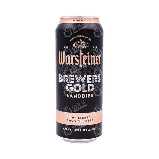 聚便利 x 山姆 沃斯坦（Warsteiner）德国进口 酿酒师金标系列啤酒 500ml/罐 商品图0