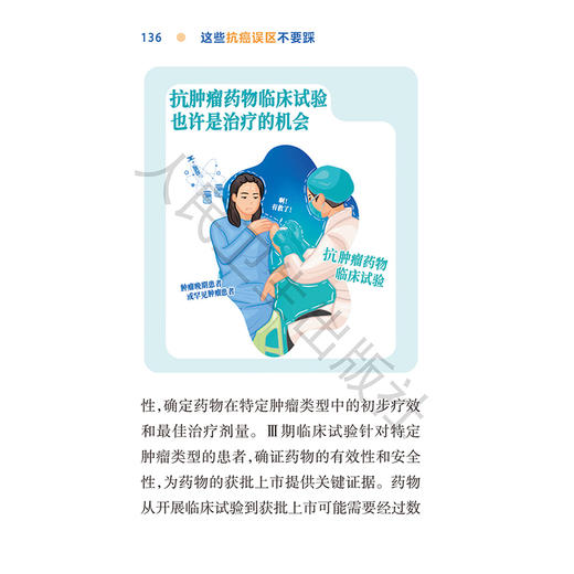 这些抗癌误区不要踩 裘燕飞 主编 深度聚焦十大高发癌种防治及药物临床试验核心知识 疾病防治 9787117396684 人民卫生出版社 商品图4