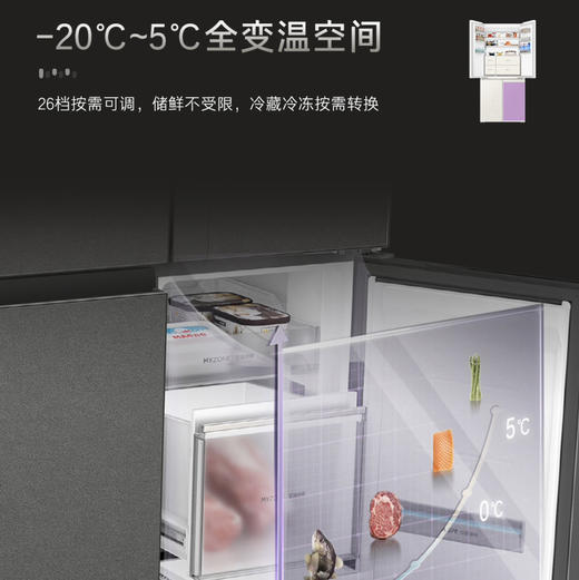 卡萨帝（Casarte）冰箱 BCD-551WGCTDMGWJU1 商品图7