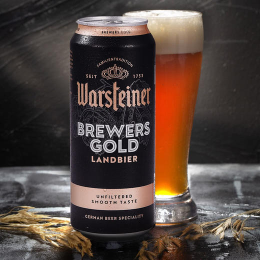 聚便利 x 山姆 沃斯坦（Warsteiner）德国进口 酿酒师金标系列啤酒 500ml/罐 商品图4
