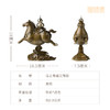 铜师傅《马上有福又有禄》客厅桌面生肖铜马摆件 乔迁礼物装饰品 商品缩略图6