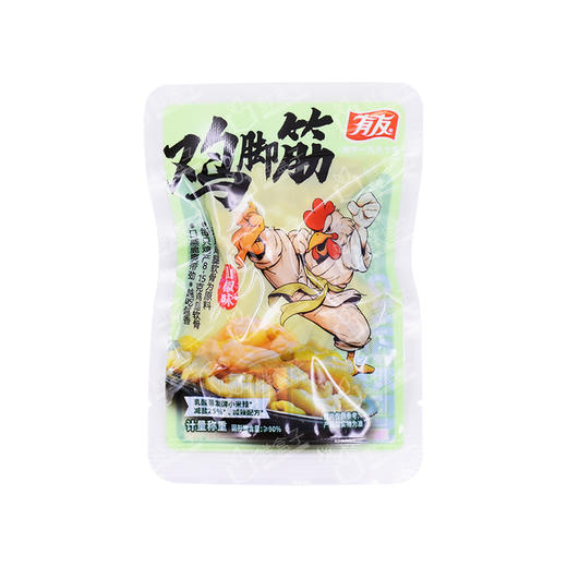 聚便利 x Costco 开市客 有友山椒味鸡脚筋 尝鲜分装 25g/包 商品图0