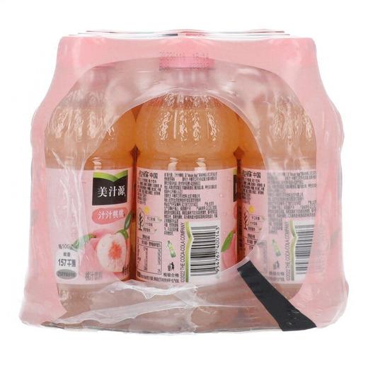 美汁源300ml*12汁汁桃桃果汁 商品图2