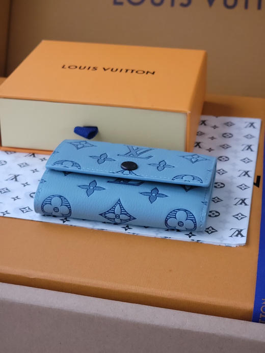 春夏特惠💰420 原单LV 短款钱夹M14793冰蓝 商品图2