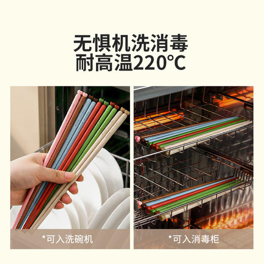 摩登主妇合金筷子家用高档抗菌防霉个人专用2026新款可进洗碗机 商品图2