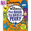 预售 【中商原版】桥梁漫画 微笑岛上的嘻哈一族3 The Mubbles The Good The Bad and the Perky 英文原版 爆笑全彩图画小说 进口书 商品缩略图0