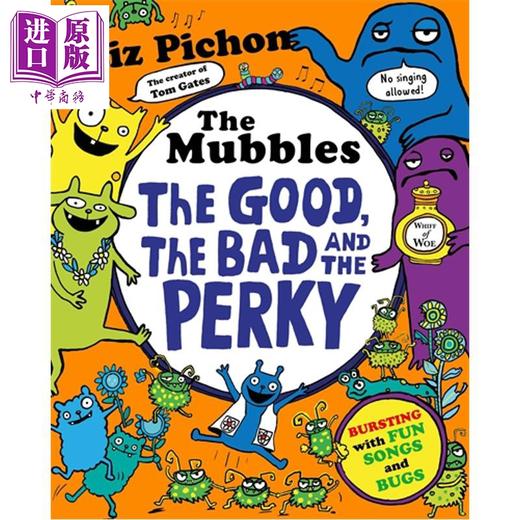 预售 【中商原版】桥梁漫画 微笑岛上的嘻哈一族3 The Mubbles The Good The Bad and the Perky 英文原版 爆笑全彩图画小说 进口书 商品图0