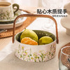 摩登主妇陶瓷水果篮高颜值客厅茶几家用果盘轻奢零食干果摆放盘子 商品缩略图2