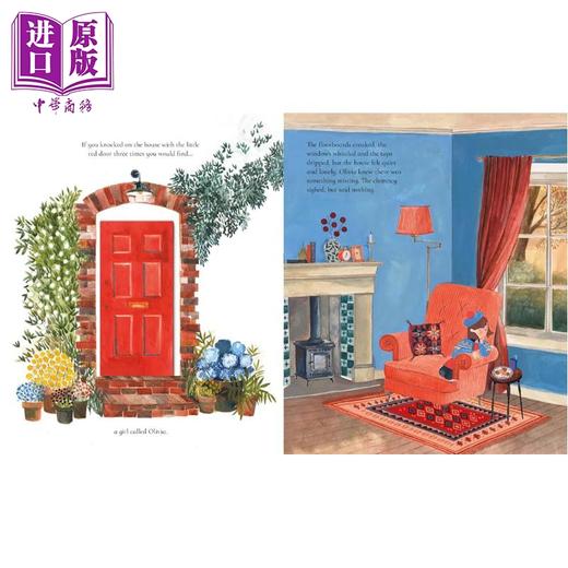 【中商原版】小红门之家 The House with the Little Red Door 英文原版 儿童绘本 睡前故事书 精美手绘插画 进口童书 精装 商品图1