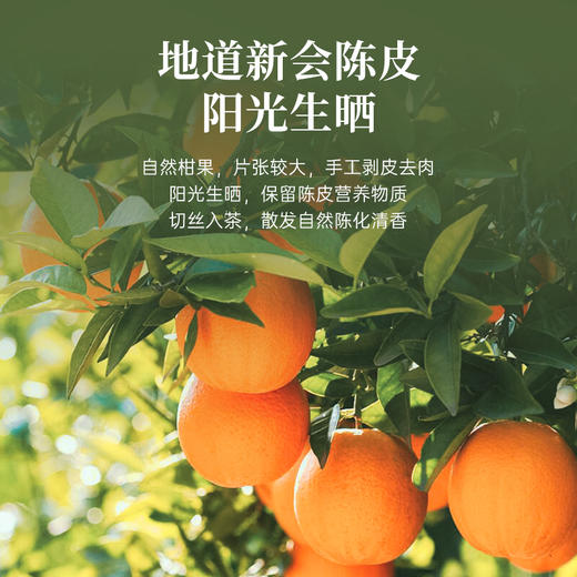 华祥苑-105g星时光陈皮白茶小方块(ECA) 商品图4