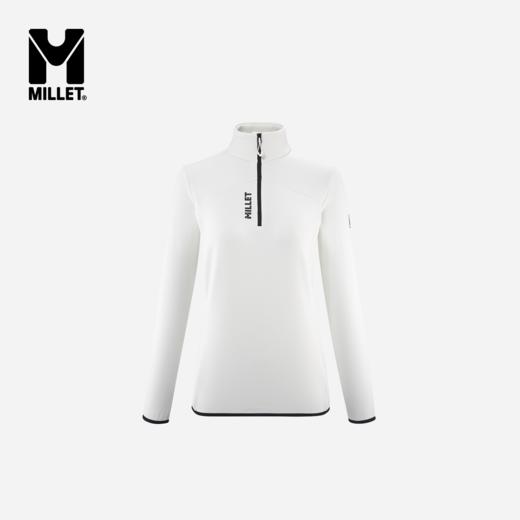 MILLET觅乐SENECA系列户外徒步男女款 半拉链保暖抓绒衫 MIV10256 商品图3