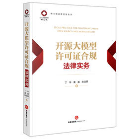 开源大模型许可证合规法律实务 丁华 黄威 陈岱源 著 法律出版社