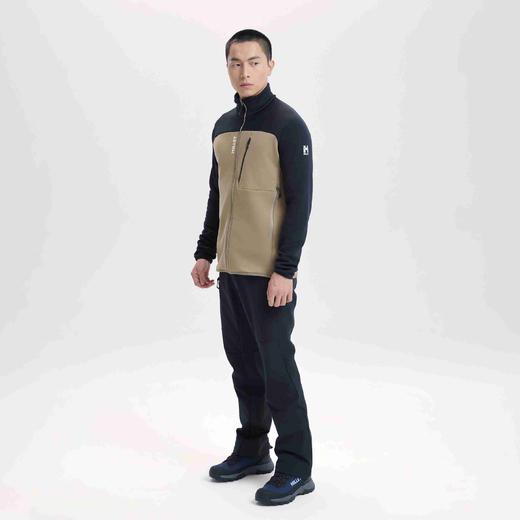 MILLET觅乐SENECA系列户外徒步男士秋冬保暖抓绒开衫 MIV10244 商品图0