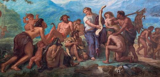 法文原版 | Delacroix a l'Assemblee nationale: les peintures revelees / 德拉克洛瓦在国民议会：重见天日的壁画 商品图3