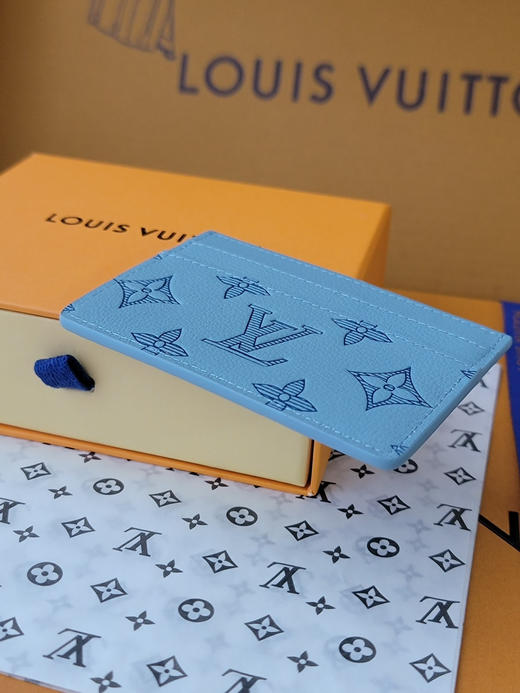 春夏特惠💰340 原单LV M14791卡片冰蓝 商品图3