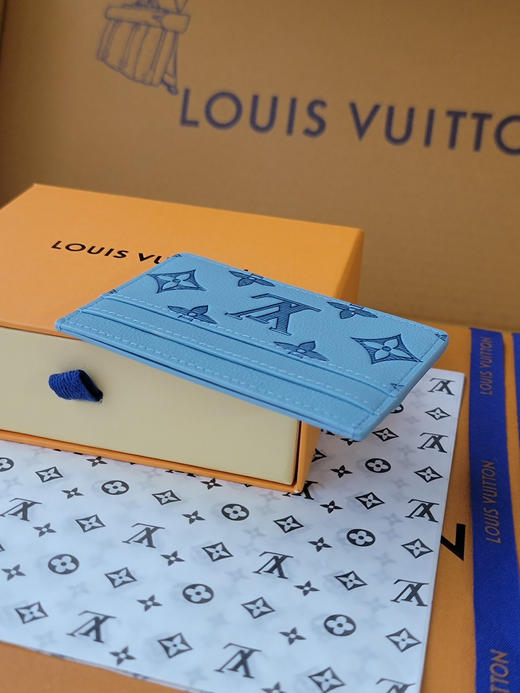 春夏特惠💰340 原单LV M14791卡片冰蓝 商品图2