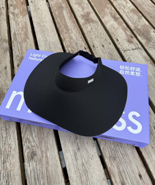 薇同款MissWiss灯罩防晒帽防晒+显脸小双在线 商品图9