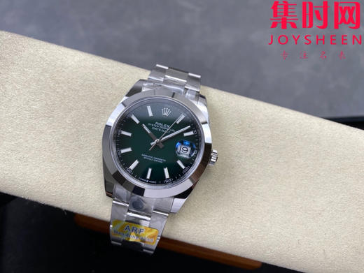 ARF劳力士日志型41mm 渐变绿 烟熏绿 丹东3235一体机 三珠带 板带 904L钢 男士腕表 商品图4