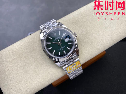 ARF劳力士日志型41mm 渐变绿 烟熏绿 丹东3235一体机 五珠链 904L钢 男士腕表 商品图3