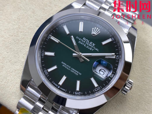 ARF劳力士日志型41mm 渐变绿 烟熏绿 丹东3235一体机 五珠链 904L钢 男士腕表 商品图2