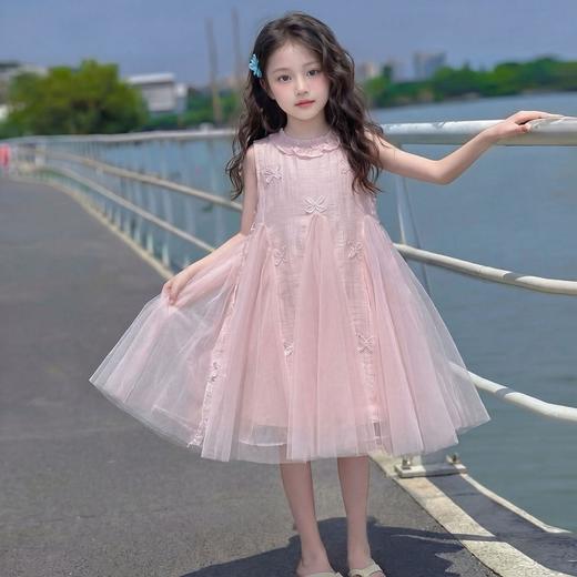 女童连衣裙夏季新款洋气儿童时髦海边度假裙子女孩2026夏装公主裙100-150★娃娃优选 商品图1