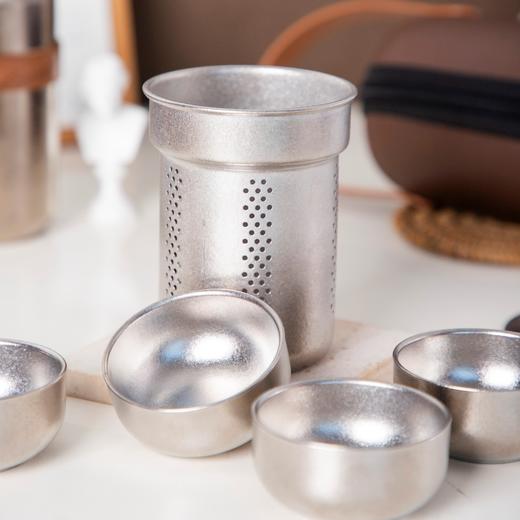 热卖！“随身茶室”！邦展纯钛便携功夫茶具8件套 商品图9